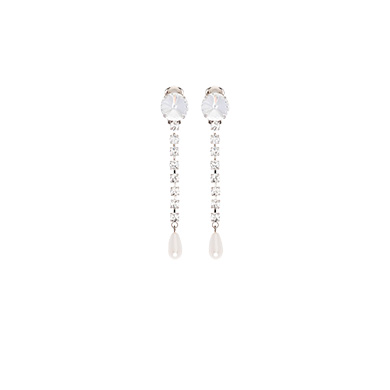 pearl pendant earrings