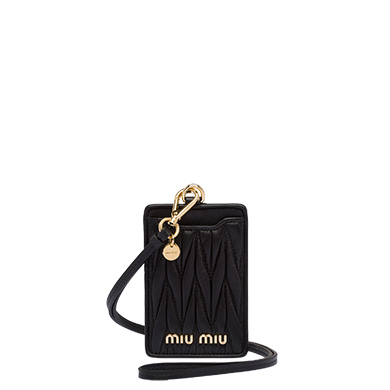 miu miu matelasse card holder