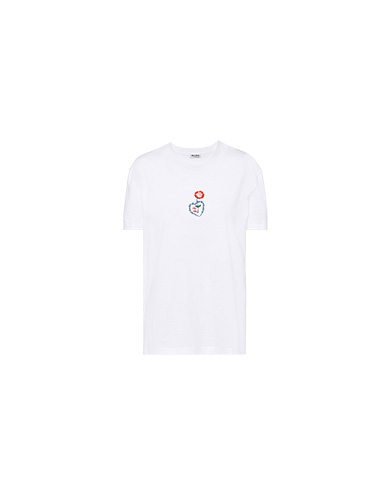 white jersey t shirt